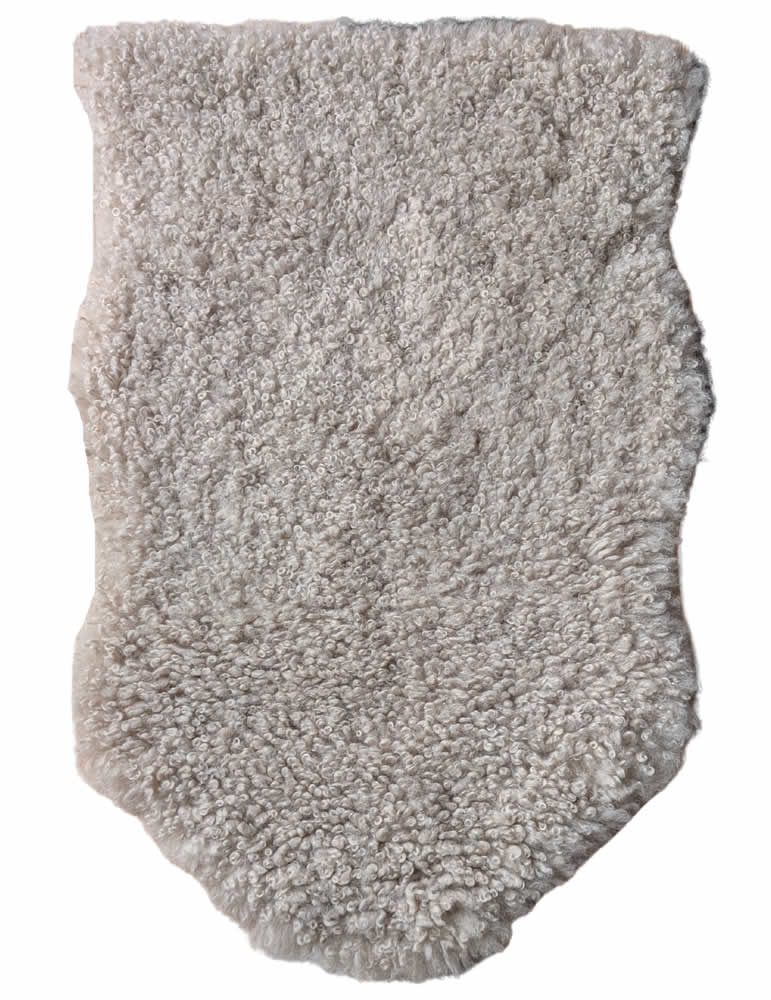 Fell hellbraun meliert 55 x 85 cm